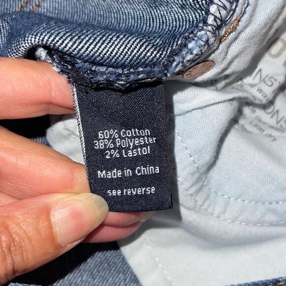 J Crew Womens Classic Low Rise Toothpick Skinny Ankle Jeans dark Wash Size 28 - Picture 6 of 9